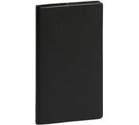 Exacompta - 174721E - Agenda Semainier de Poche SL 17 Barbara Noir - Dimension 9 x 17,5 cm - Janvier 2027 à Décembre 2027