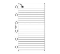 Exacompta 18215 Recharge Feuillets Notes Pour Organiseur Exatime 17 47 Feuill...