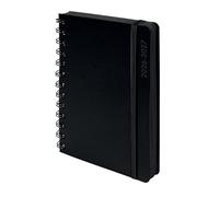 Exacompta 184271E - Agenda Forum Black & Co 12 x 17 cm - Journalier Août 2026 à juillet 2027 - Noir
