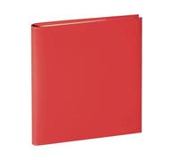 Exacompta 187775E - Agenda de bureau SAD 18S Vérone 15 x 17 cm - Semainier Septembre 2026 à Décembre 2027-16 mois - Coquelicot