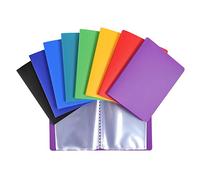 Exacompta 20 Protège-Documents Pocket Opak 20 Pochettes Assorties