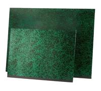 Exacompta - Réf. 542200E - 1 carton à dessin Annonay - avec élastiques - dos toilé - garde blanche - dimensions 37 x 52 cm - format à classer B3 1/2 Raisin (353 x 500 mm) - couleur vert