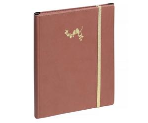 Exacompta - 2001071E - Agenda de bureau SAD 20W All in one - Format 15 x 21 cm - Semainier 16 mois - Septembre 2025 à décembre 2026 - Coloris Elise
