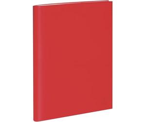 Exacompta - 207771E - Agenda de bureau SAD 20S Vérone - Format 15 x 21 cm - Semainier 16 mois - Septembre 2026 à décembre 2027 - Coloris Rouge