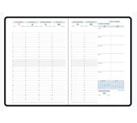 Exacompta - 20842E - Recharge Agenda Semainier de Bureau Visuel Horizons 20 - Format 15 x 21 cm - Janvier 2027 à Décembre 2027