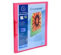 Exacompta 20x Classeur 2 anneaux 15mm PP 5/10e A4 Couleurs assorties 54969E