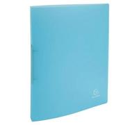 Exacompta 20x Classeur 2 anneaux 15mm PP Chromaline Pastel Bleu pastel 54172E