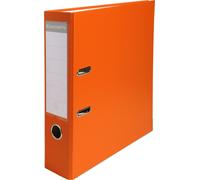 Exacompta 20x Classeur à levier polypropylène dos de 75mm Orange 918414B