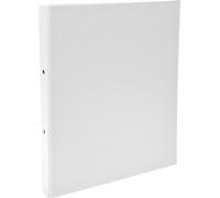 Exacompta 20x Classeur rembordé polypropylène 2 anneaux 30mm A4 Blanc 54378E