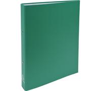 Exacompta 20x Classeur rembordé polypropylène 2 anneaux 30mm A4 Vert 54373E