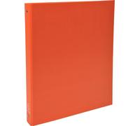 Exacompta 20x Classeur rembordé polypropylène 4 anneaux 30mm A4 Orange 51374SE