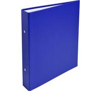 Exacompta 20x Classeur rembordé prolypropylène 2 anneaux 30mm A5 Bleu 51072E