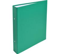 Exacompta 20x Classeur rembordé prolypropylène 2 anneaux 30mm A5 Vert 51073E