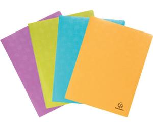 Exacompta 20x Protège -documents en PP recyclé semi-rigide 40 vues assort 88920E