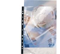 Exacompta 20x Sachet de 50 pochettes perforées PP lisse Haute qualité A4 5920E