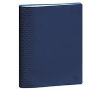 Exacompta 2244622E - Agenda semainier de bureau SAS 22 Non Stop Winner 18,5 x 22,5 cm - Août 2026 à août 2027 - Bleu marine