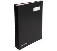 Exacompta 24241e Parapheur 24 Compartiments Couverture En Carton Plastifié Noir