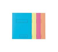 Exacompta 5x 50 chemises imprimées 2 rabats 210 24x32cm assort. 335000E