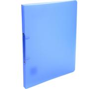Exacompta 25x Classeur 2 anneaux 15 mm polypropylène Chromaline A4 Bleu 54152E