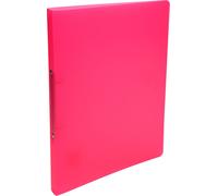 Exacompta 25x Classeur 2 anneaux 15 mm polypropylène Chromaline A4 Rouge 54165E