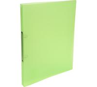 Exacompta 25x Classeur 2 anneaux 15 mm polypropylène Chromaline A4 Vert 54163E