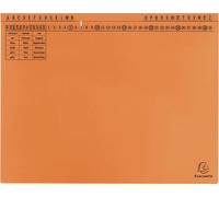 Exacompta 25x Exaflex Standard, Dossier suspendu avec 1x chemise, Orange, 371109B