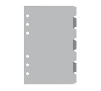 Exacompta 28222 Recharge Intercalaires Neutre De Couleur Pour Organiseur Exat...