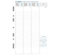 Exacompta Recharge semainier Exatime 21 28272E 14,2 x 21 cm Sept. 2025–Déc. 2026 16 mois