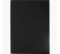 Exacompta 297771E Agenda Semainier Bureau SAD 29 Vérone - Dimension 21 x 29,7 cm - Couverture Amovible Grain Cuir Lisse - Septembre 2026 à Décembre 2027 - Coloris Noir