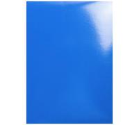 Exacompta 2982c - Un Paquet De 100 Couvertures Chromolux 21x29,7 Cm 230 G Bleu