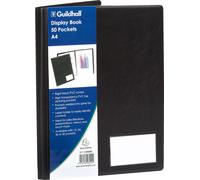 Exacompta 2x Protège-documents premium PVC Goldline® 100 vues A4 Noir CDB50Z