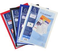 Exacompta 30x Chemise de présentation PP souple A4 Couleurs assorties 43500E