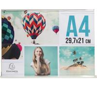 Exacompta 30x Porte-visuel incliné horizontal A4 Cristal 84059D