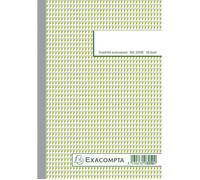 Exacompta Manifold autocopiant quadrillé 5x5 148 x 210 mm 50 feuillets dupli