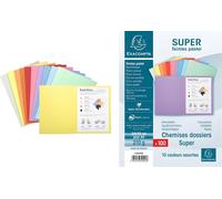 EXACOMPTA 330009E EXACOMPTA Aktendeckel SUPER 250, DIN A4, grau