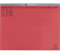 Exacompta 370203B 25 Exacompta dossiers suspendus Exaflex carton rouge 1 x agrafage commercial