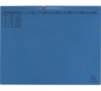 Exacompta 370307B 25 Exacompta Hängehefter Exaflex Karton blau 2 x Amtsheftung