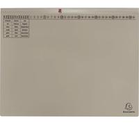 Exacompta 370310B 25 Exacompta Hängehefter Exaflex Karton grau 2 x Amtsheftung
