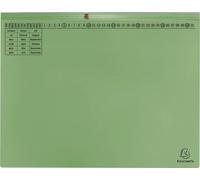 Exacompta 370325B 25 Exacompta Hängehefter Exaflex Karton grün 2 x Amtsheftung