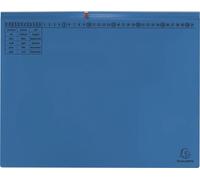 Exacompta 370407B 25 Exacompta Hängehefter Exaflex Karton blau 2 x kaufmännische Heftung
