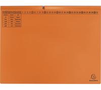 Exacompta 370409B 25 Exacompta dossiers suspendus Exaflex carton orange 2 x agrafage commercial