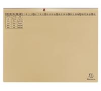 Exacompta 370422B 25 Exacompta dossiers suspendus Exaflex carton chamois 2 x agrafage commercial