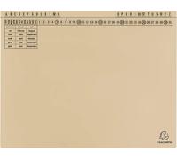 Exacompta 371122B 25 Exacompta dossiers suspendus Exaflex carton chamois 1 x agrafage officiel / commercial