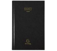 Exacompta - 38771E - Agenda de Bureau Raisin - Dimension 16,5 cm x 24,5 cm - Janvier 2027 à décembre 2027 - Coloris noir