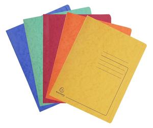 EXACOMPTA 39990E Dossier rapide A4 350 feuilles carton 355 g/qm assorti