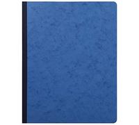 EXACOMPTA Piqûre 32x25cm 6 colonnes sur 1 page 31 lignes 80 pages - Bleu