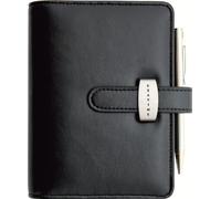 Exacompta - 42651E - Organiseur Exatime 14 Dual - 11 x 14,5 cm - Semainier Septembre 2025 à décembre 2026 - 16 mois - Coloris noir