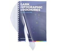 Exacompta 42745e - Une Boite De 100 Couvertures Transparentes En Pvc 29,7x42 Cm Couleur Cristal 20/100ème