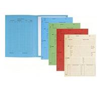 Exacompta 445118e pack de 25 chemise artonnée sans rabat sans rabat pour avocats 25 x 32 cm couleurs assorties G