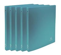 Exacompta 5 Classeurs Souples OPAK A4 4 Anneaux Vert
